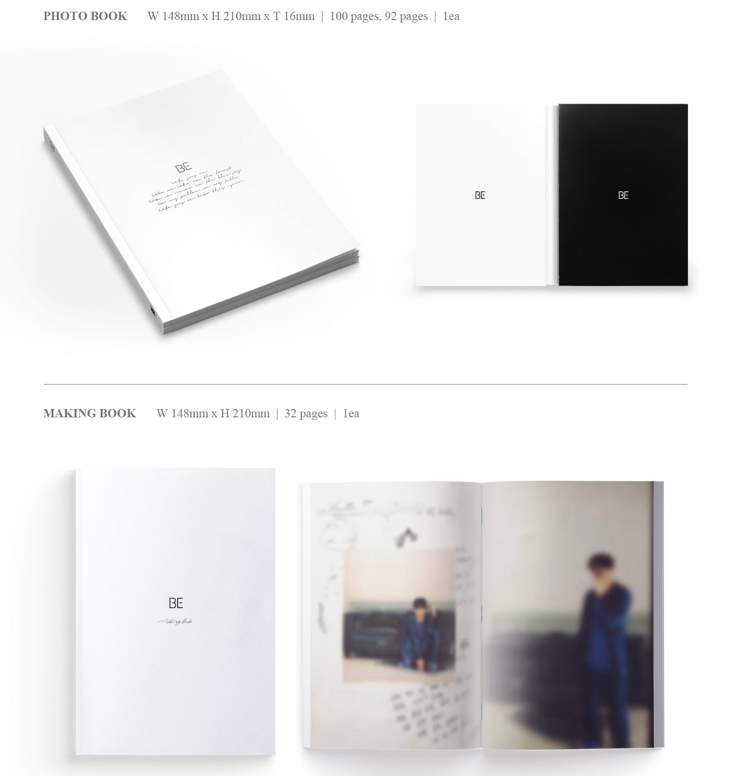 BTS – BE Album (Essential / Deluxe Edition) CD