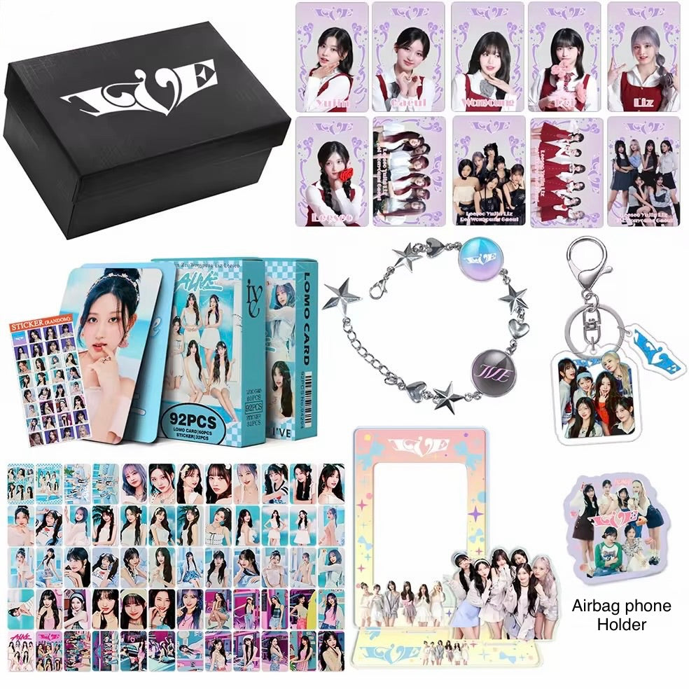 K-pop Box Set — BABYMONSTER / IVE / i-dle | Photocards, Stickers & Accessories