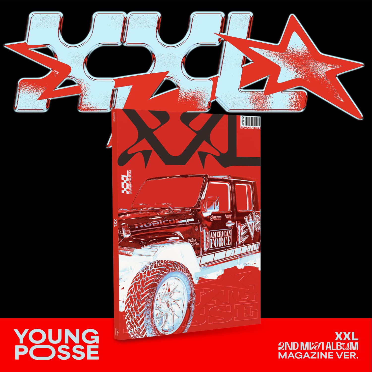 YOUNG POSSE – 2nd EP [XXL] Magazine Ver.