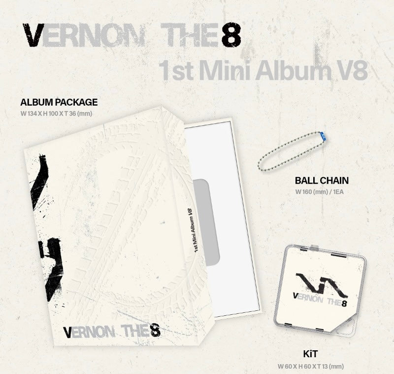 SEVENTEEN V8 1er Mini Album [V8] (KiT Ver.)