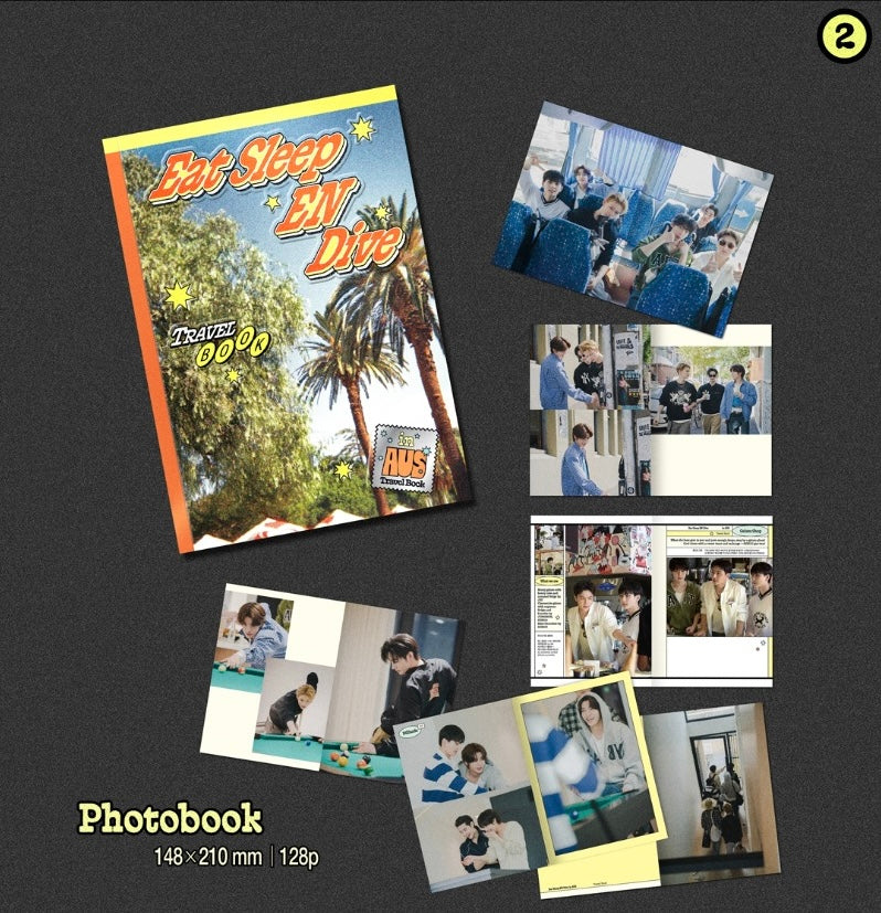 ENHYPEN [Eat Sleep EN Dive in AUS] TRAVEL BOOK + SPECIAL GIFT PRE-ORDER