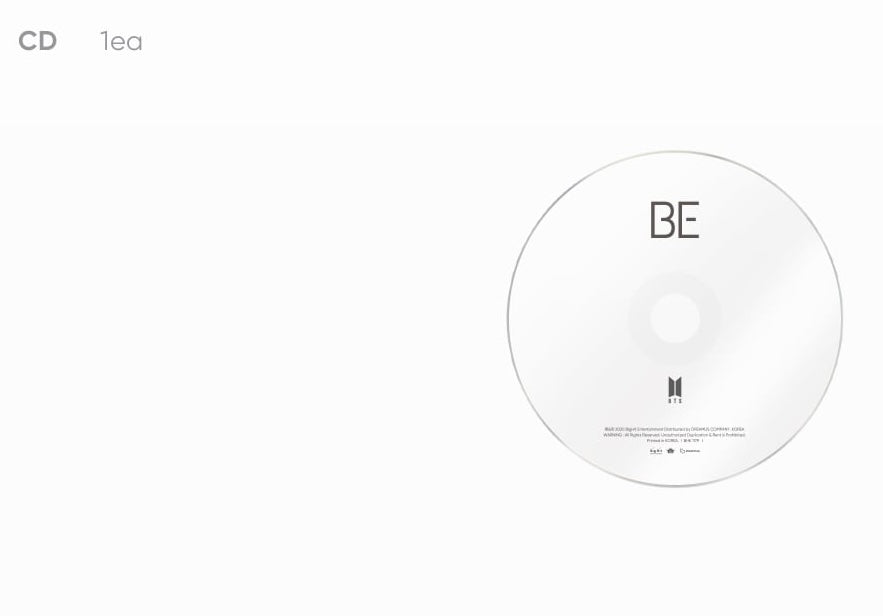 BTS – BE Album (Essential / Deluxe Edition) CD