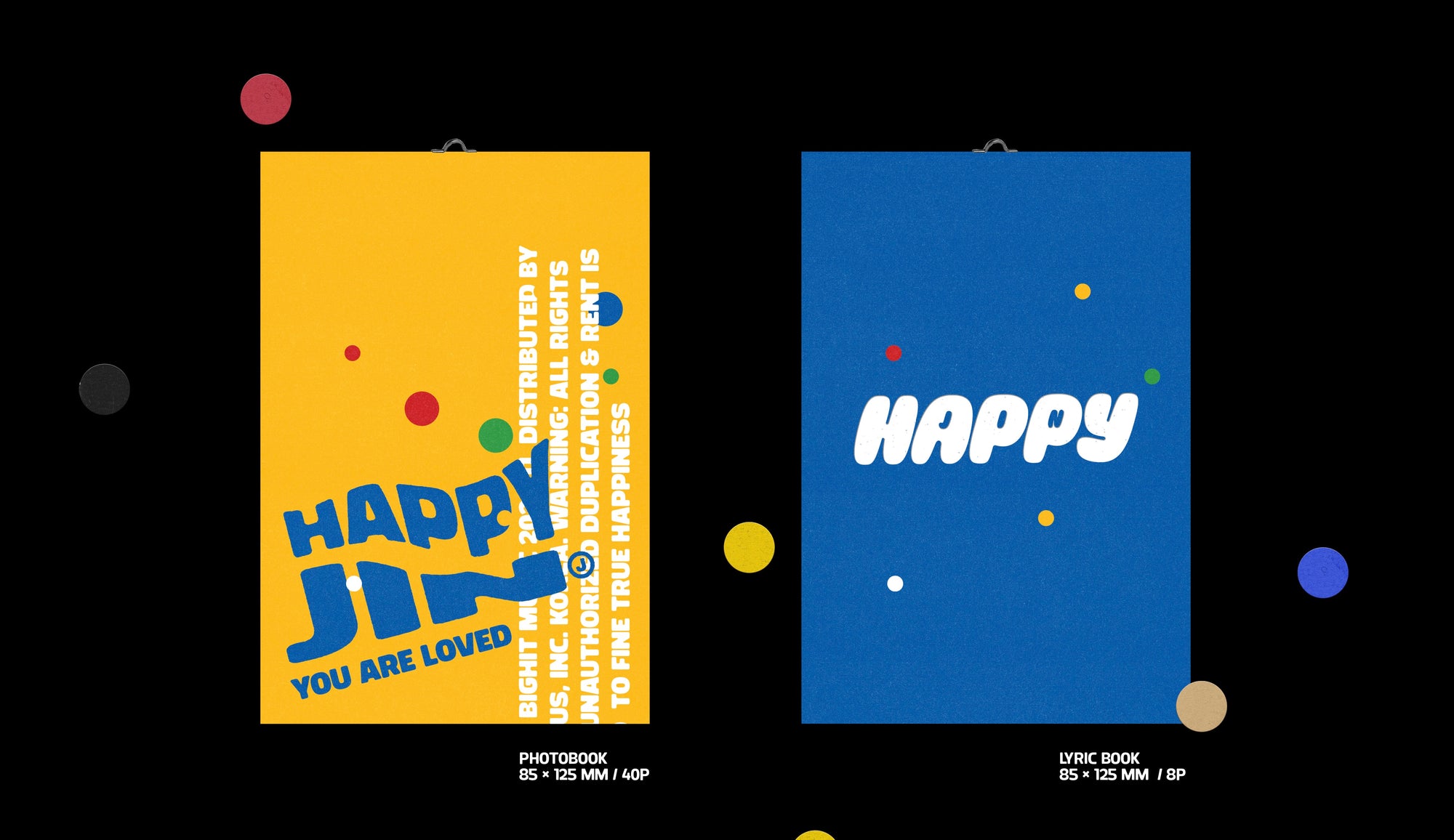 JIN – 1st Mini Album [HAPPY] (Weverse Albums Ver.)