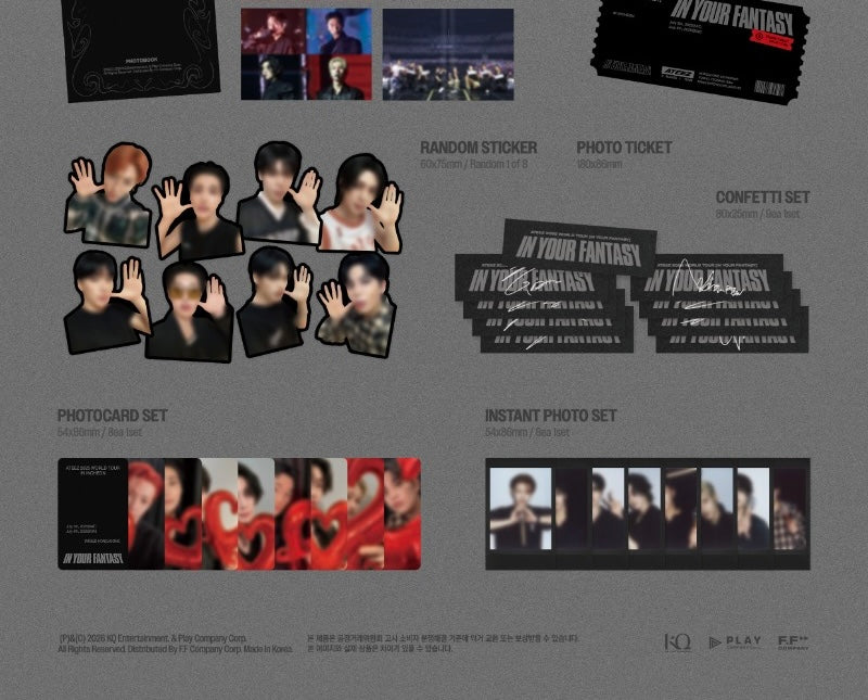 ATEEZ – 2025 WORLD TOUR [IN YOUR FANTASY] IN INCHEON PLAY CODE