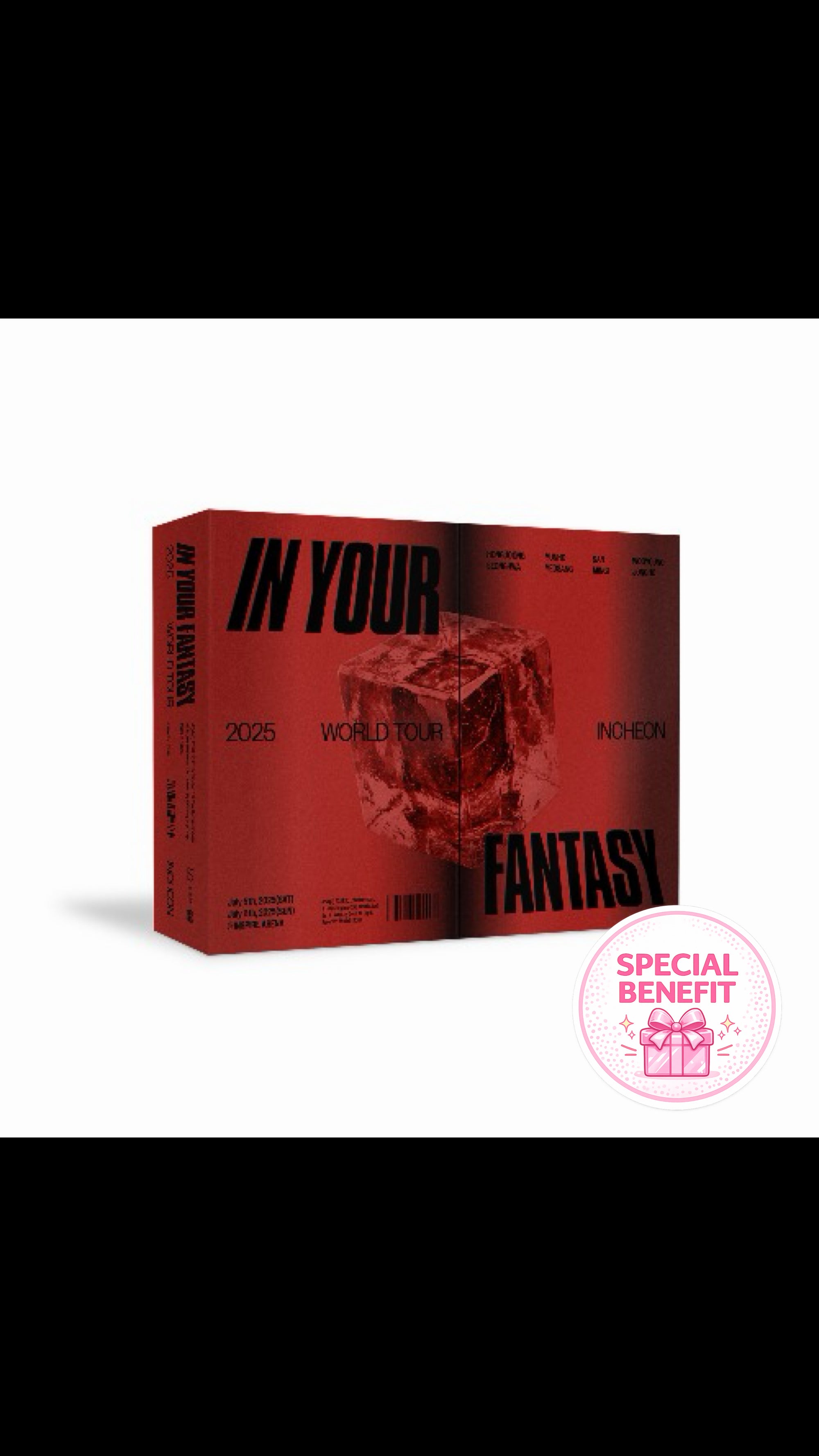 ATEEZ – TOURNEE MONDIALE 2025 [DANS VOTRE FANTAISIE] À INCHEON DVD