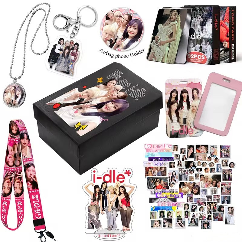 K-pop Box Set — BABYMONSTER / IVE / i-dle | Photocards, Stickers & Accessories