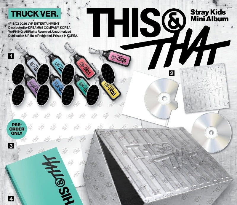 Stray Kids (FANS Gift) 10. Mini-Album [THIS & THAT] (TRUCK VER.)