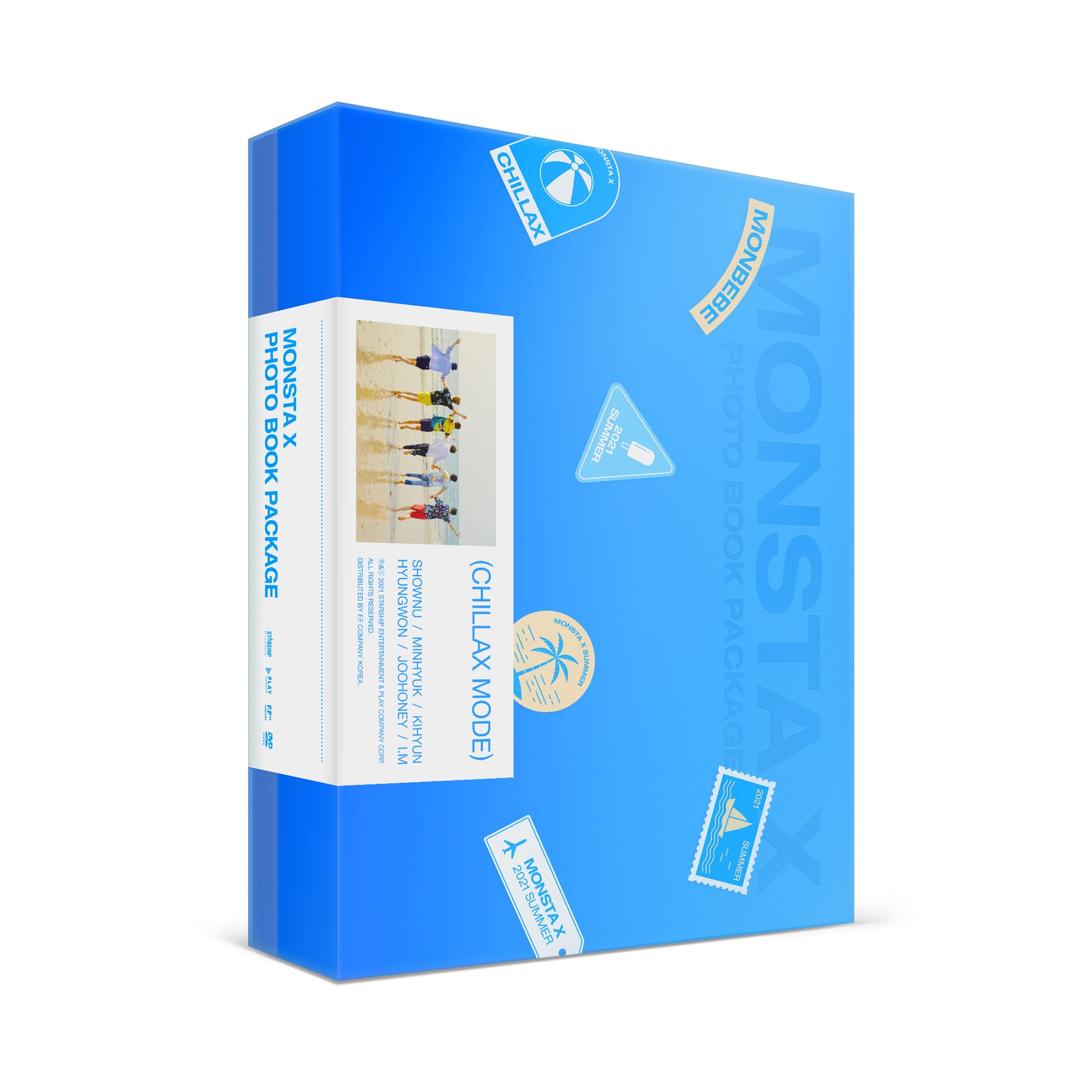 MONSTA X – 2021 PHOTO BOOK PACKAGE [CHILLAX MODE]