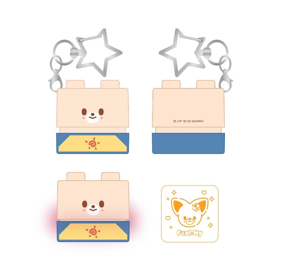 SECRET BLOCK STAMP Stray Kids SKZOO X SANRIO CHARACTERS (Random)