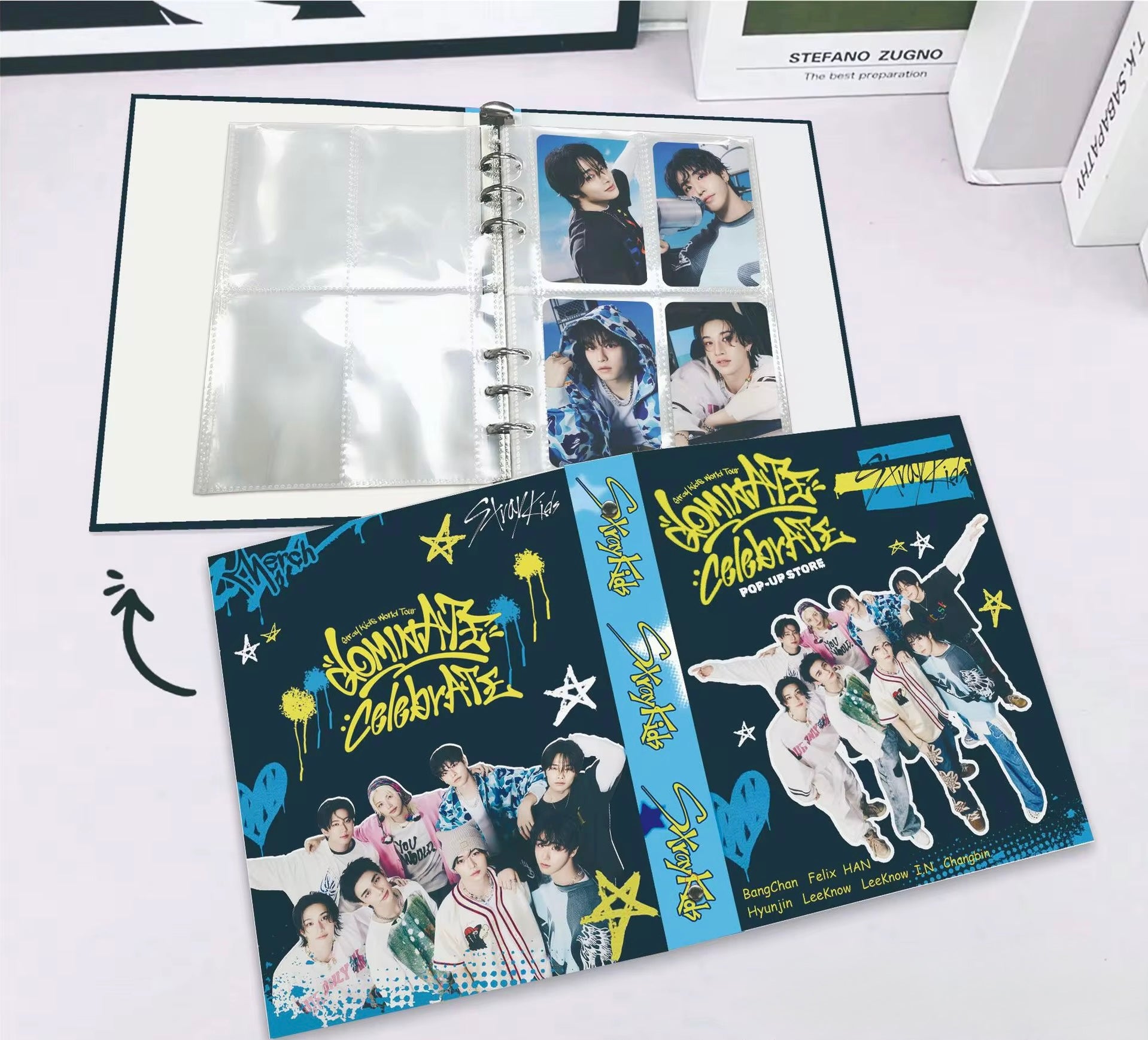 Stray Kids Photocard Binder Album — 80 Pocket A5 Card Holder