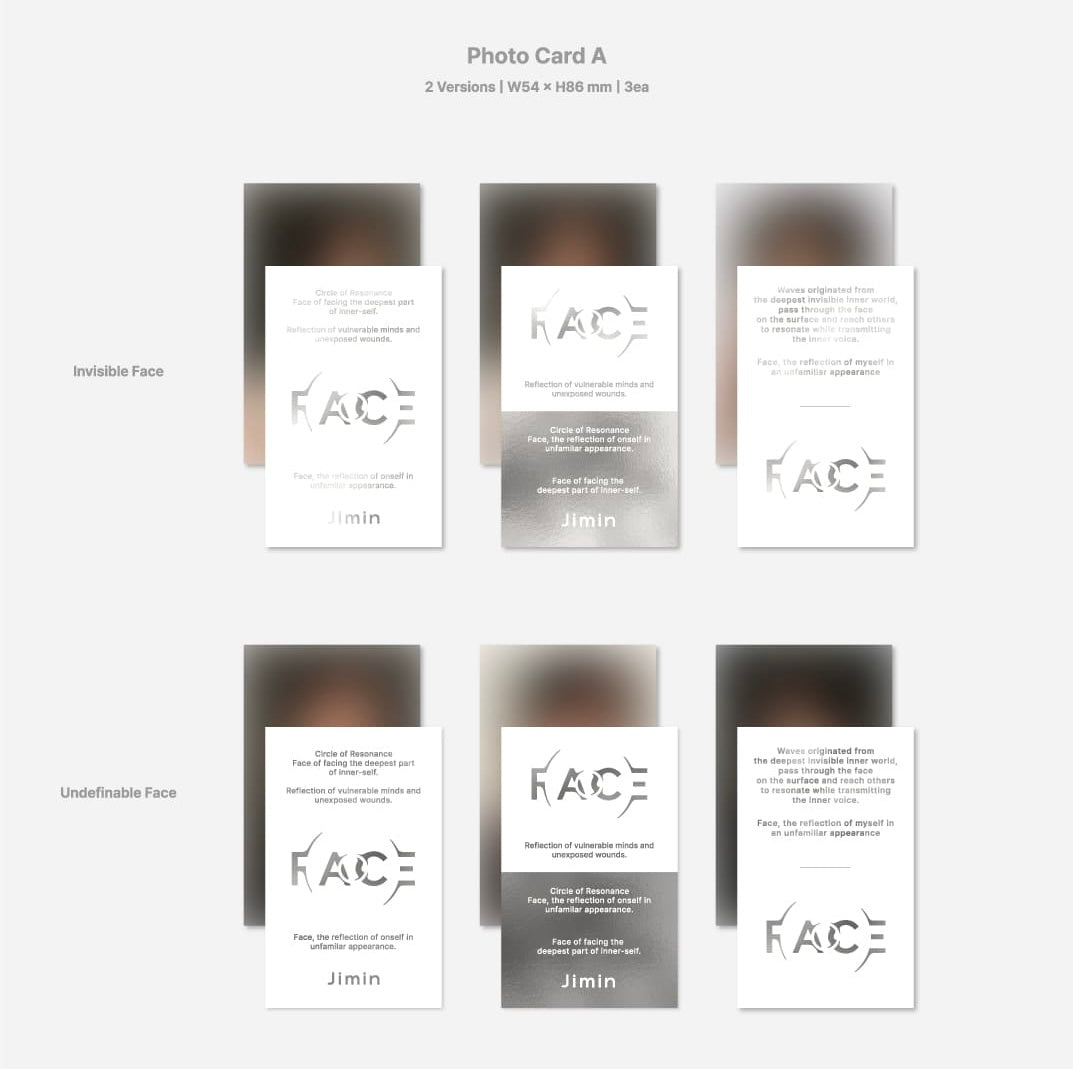 JIMIN 1st Album [FACE] (Random Version)