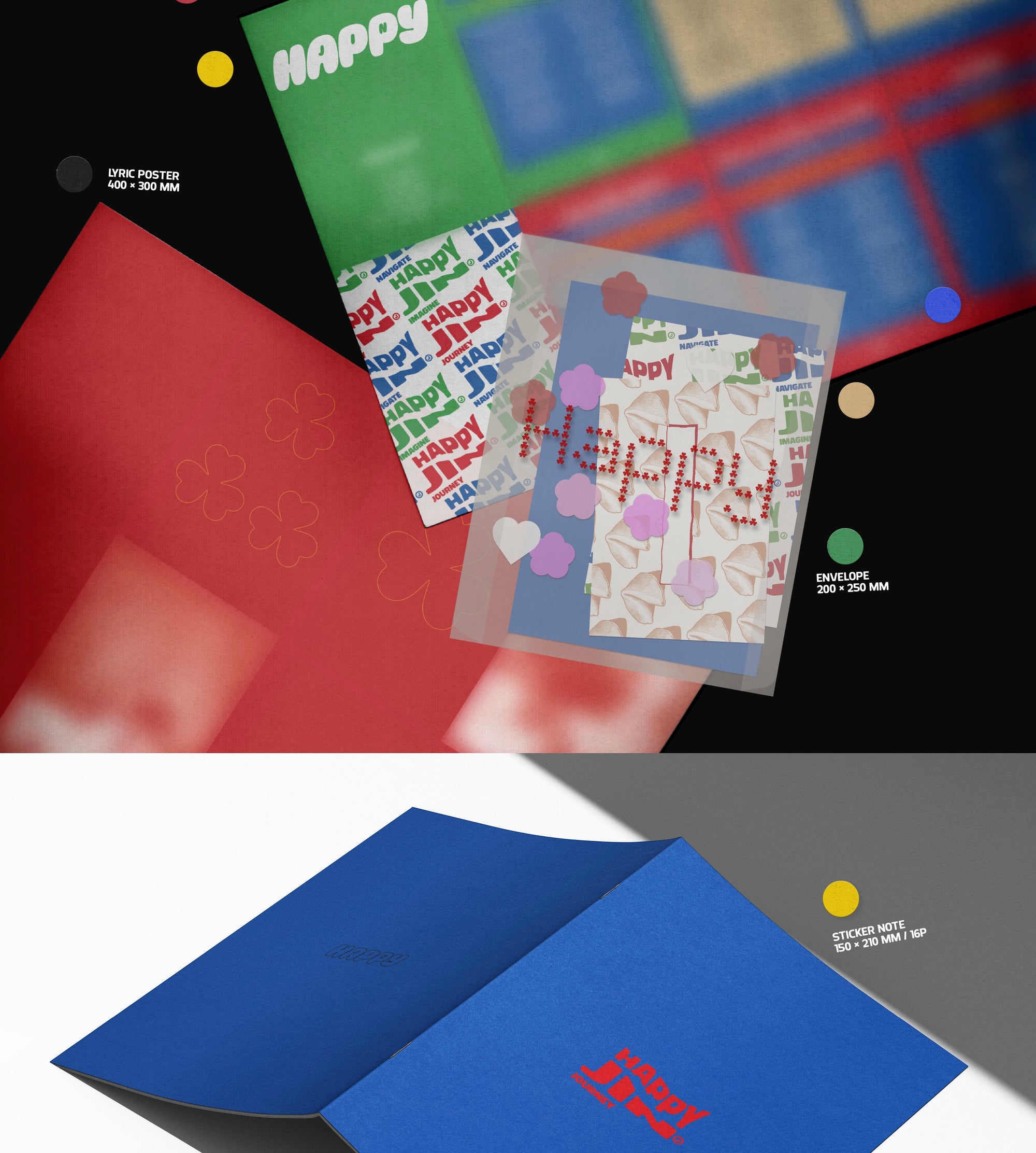 JIN – 1st Mini Album [HAPPY] (Random Version)