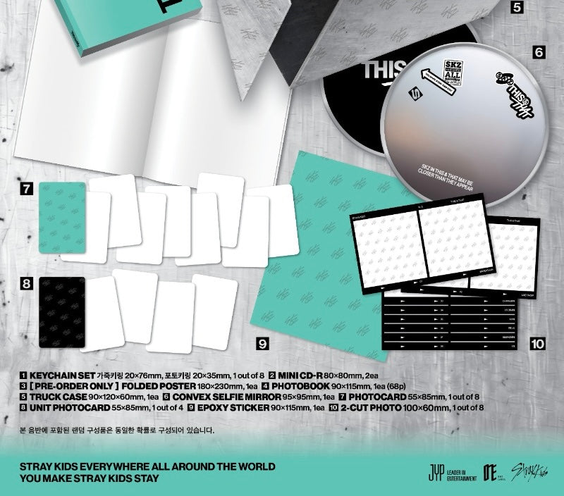 Stray Kids (FANS Gift) 10. Mini-Album [THIS & THAT] (TRUCK VER.)