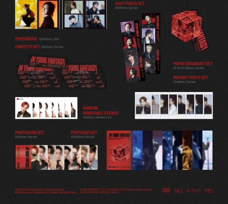 ATEEZ – TOURNEE MONDIALE 2025 [DANS VOTRE FANTAISIE] À INCHEON DVD