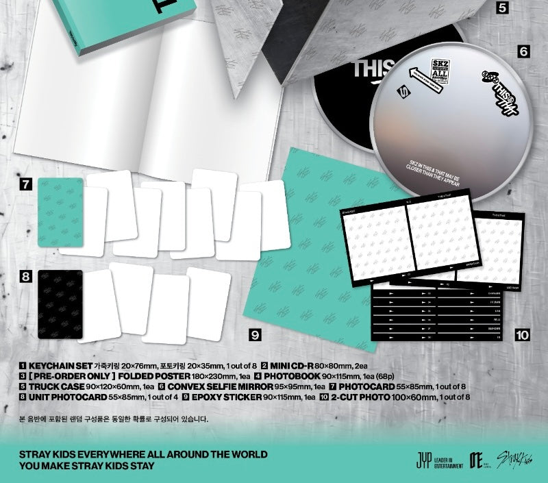 Stray Kids 10. Mini-Album [THIS & THAT] (TRUCK VER.)
