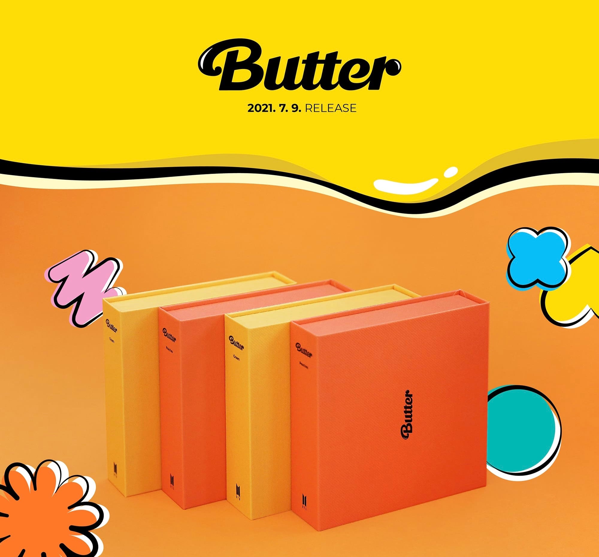 BTS – Butter Single Album (Random Version) CD