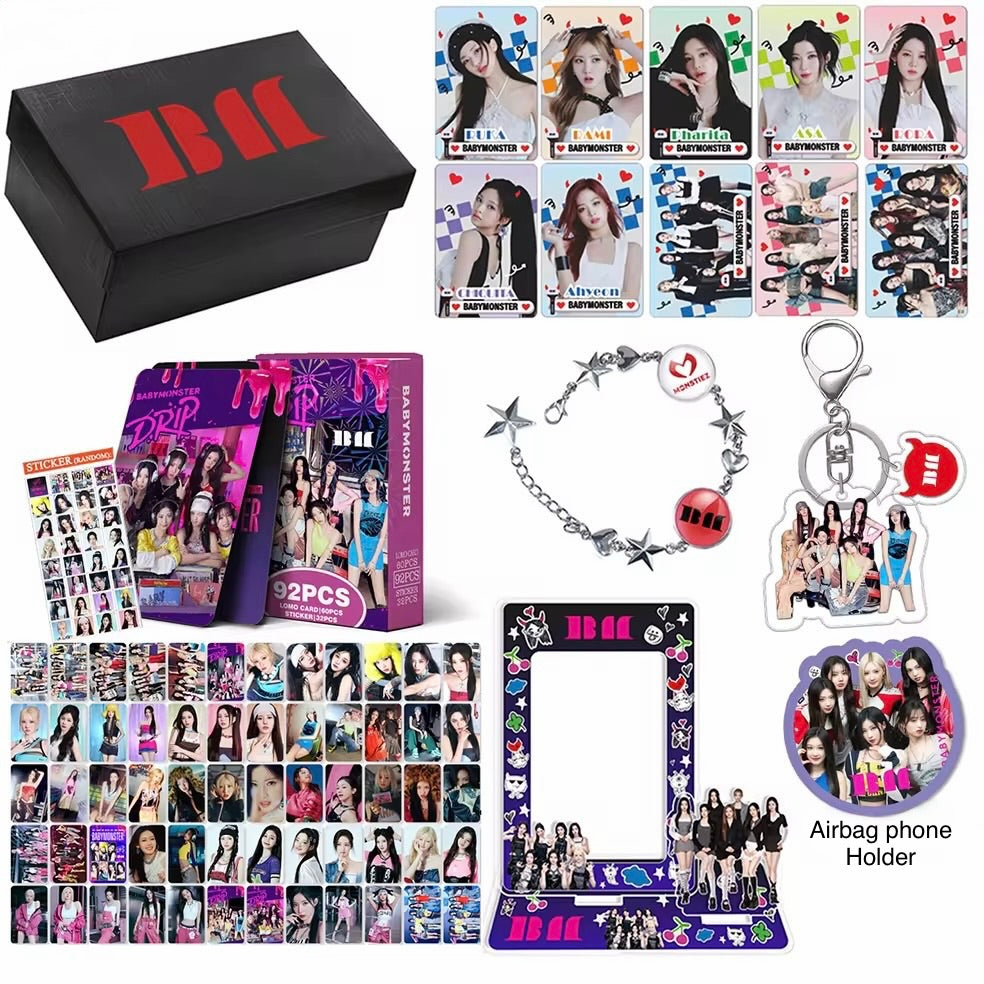 K-pop Box Set — BABYMONSTER / IVE / i-dle | Photocards, Stickers & Accessories
