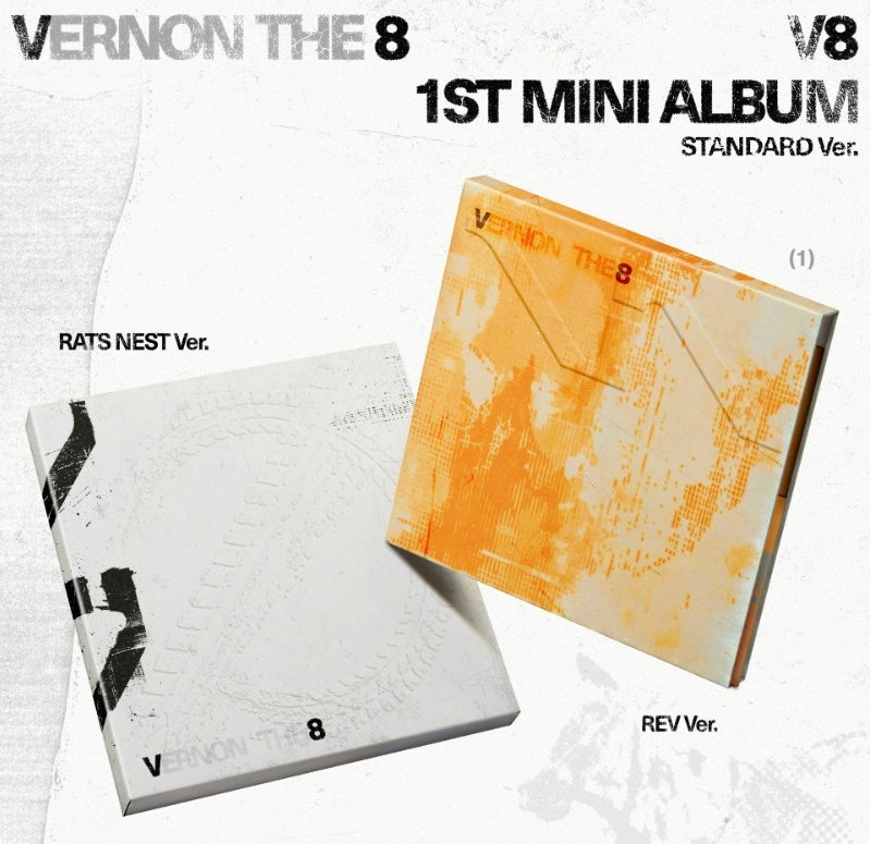 SEVENTEEN V8 1er Mini Album [V8] (Ver. PARTS NEST / Ver. REV) (Ver. Aléatoire)