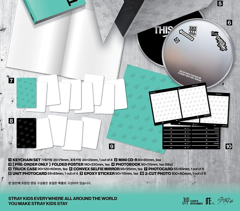 Stray Kids (aladin Gift) 10. Mini-Album [THIS & THAT] (TRUCK VER.)