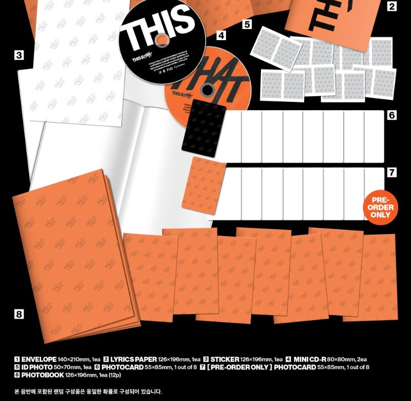 Stray Kids(Cadeau FANS) 10ème Mini Album [THIS & THAT] (VER. &)