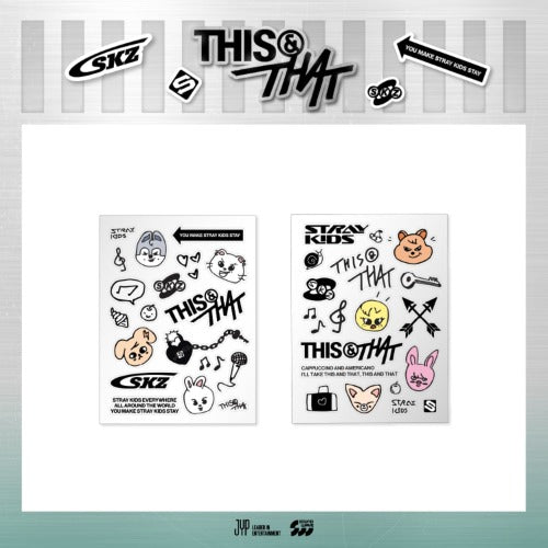 Stray Kids [THIS & THAT POP-UP STORE] Tattoo Sticker