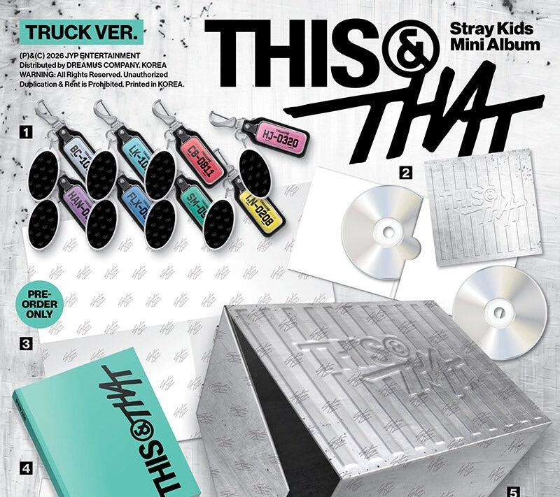 Stray Kids (aladin Gift) 10. Mini-Album [THIS & THAT] (TRUCK VER.)