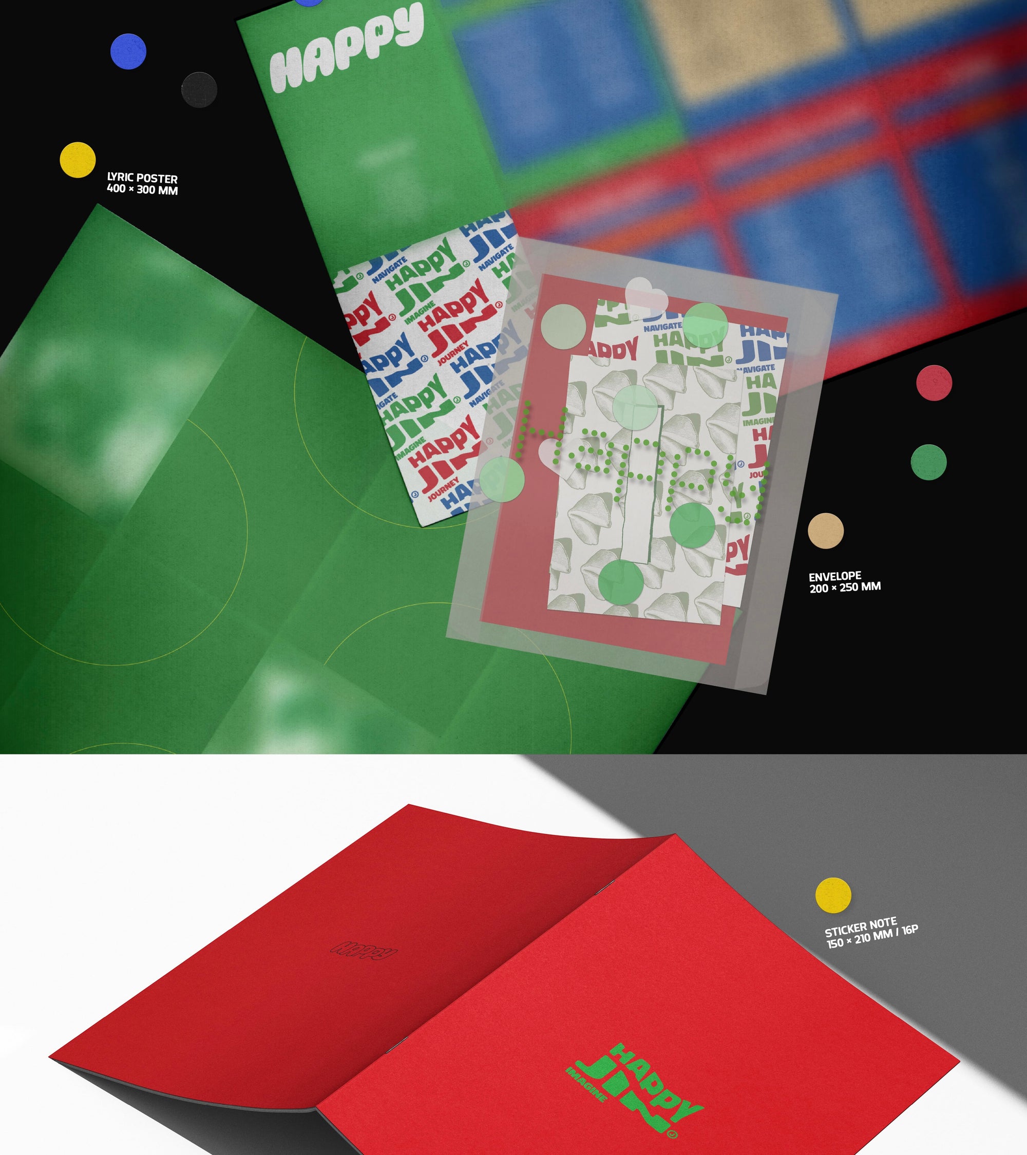 JIN – 1st Mini Album [HAPPY] (Random Version)