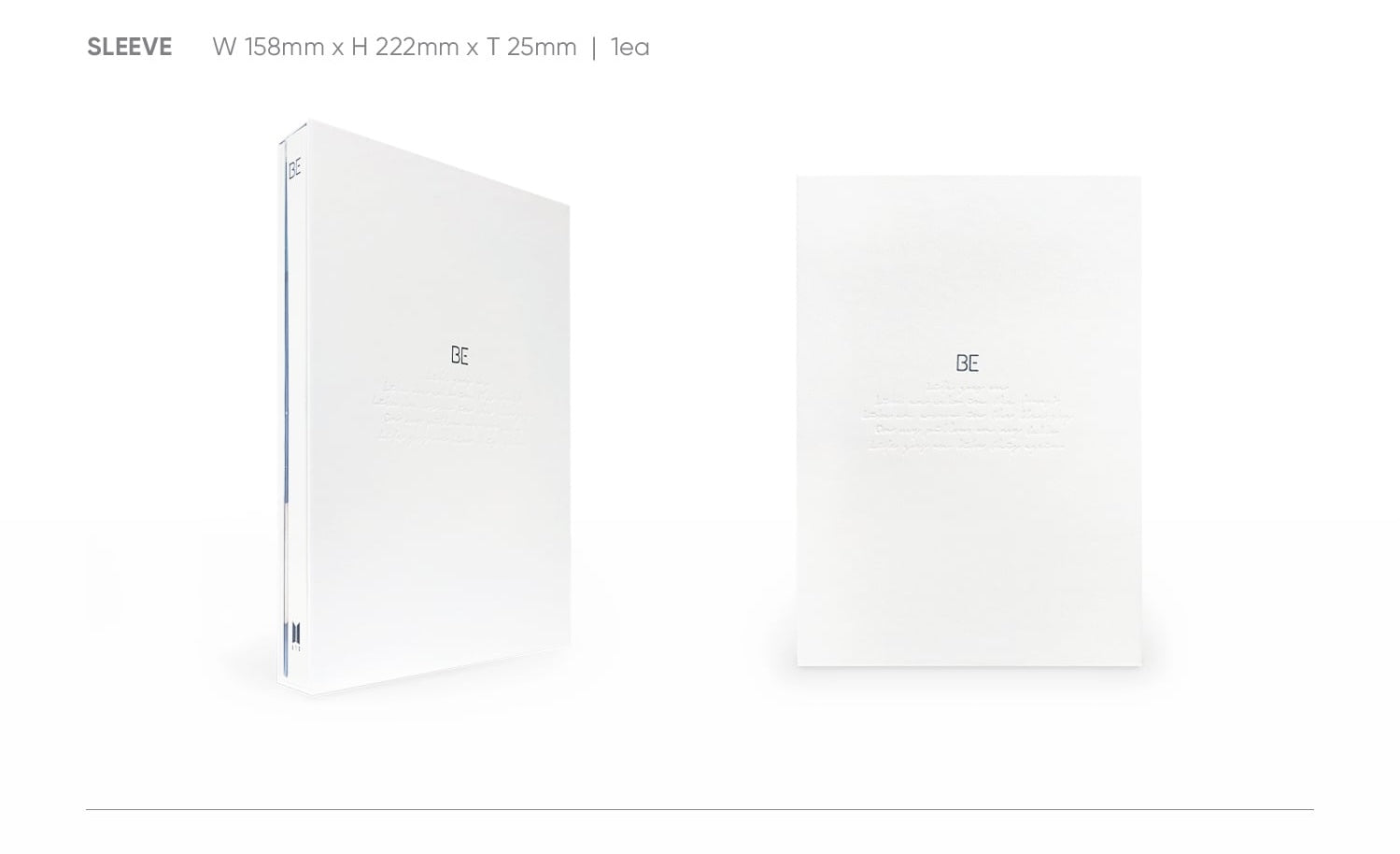 BTS – BE Album (Essential / Deluxe Edition) CD