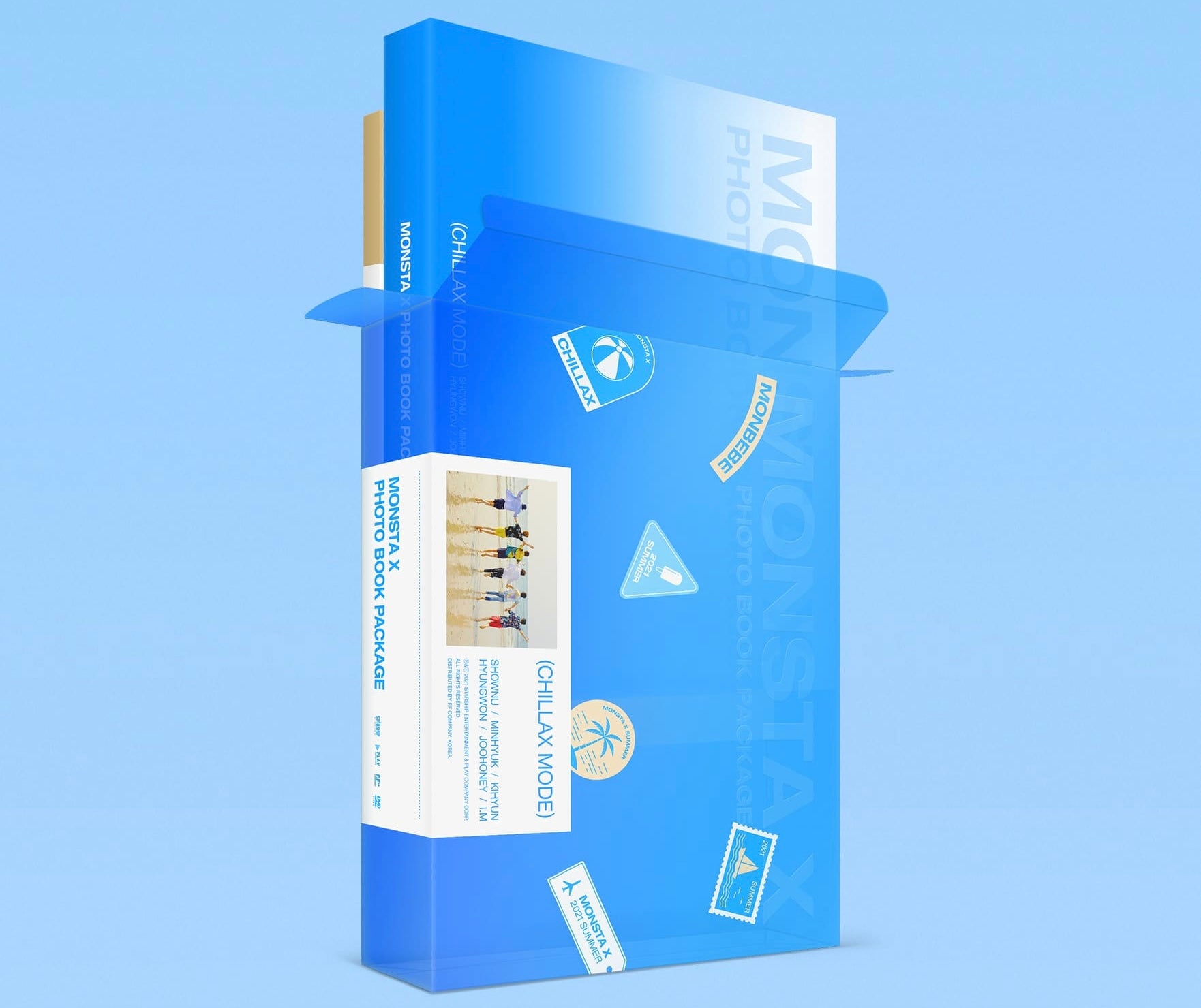 MONSTA X – 2021 PHOTO BOOK PACKAGE [CHILLAX MODE]