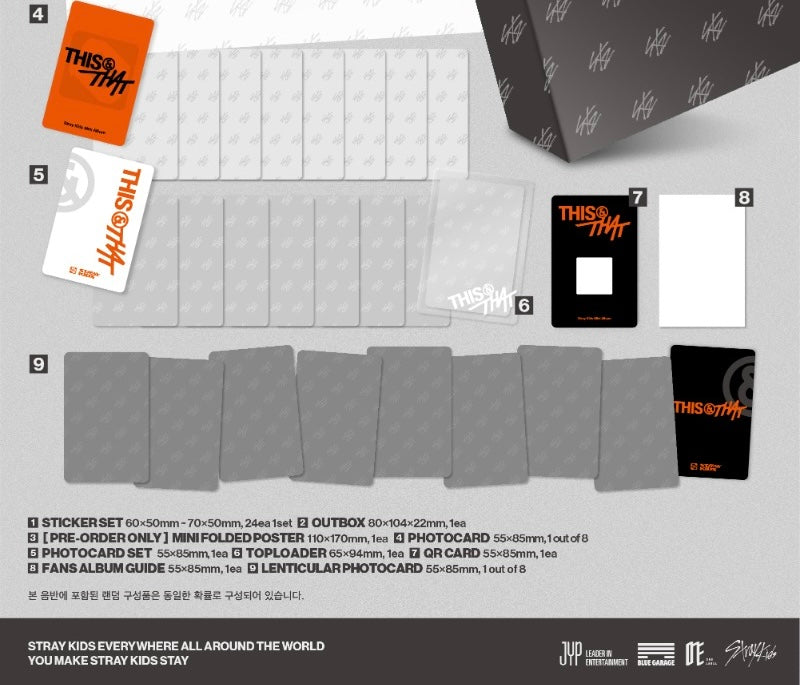 Stray Kids 10. Mini-Album [THIS & THAT] (FANS ALBUM VER.)