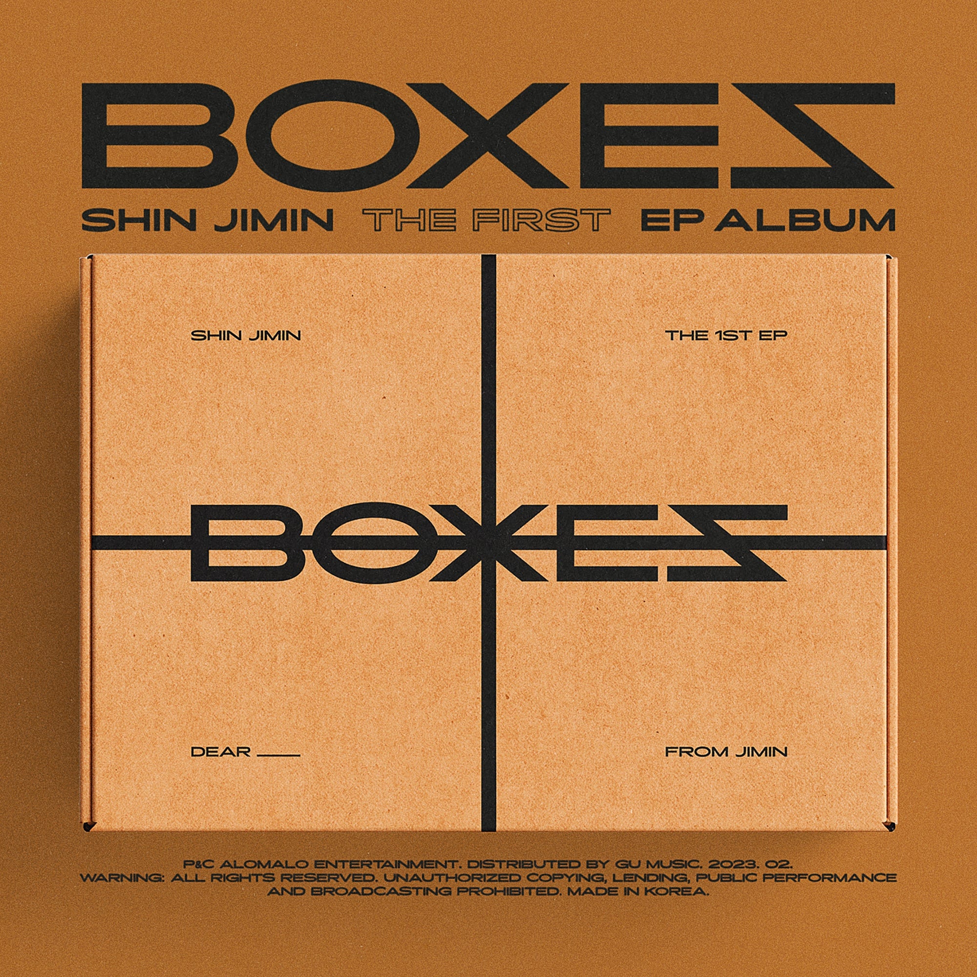 SHIN JIMIN 1st EP [BOXES]