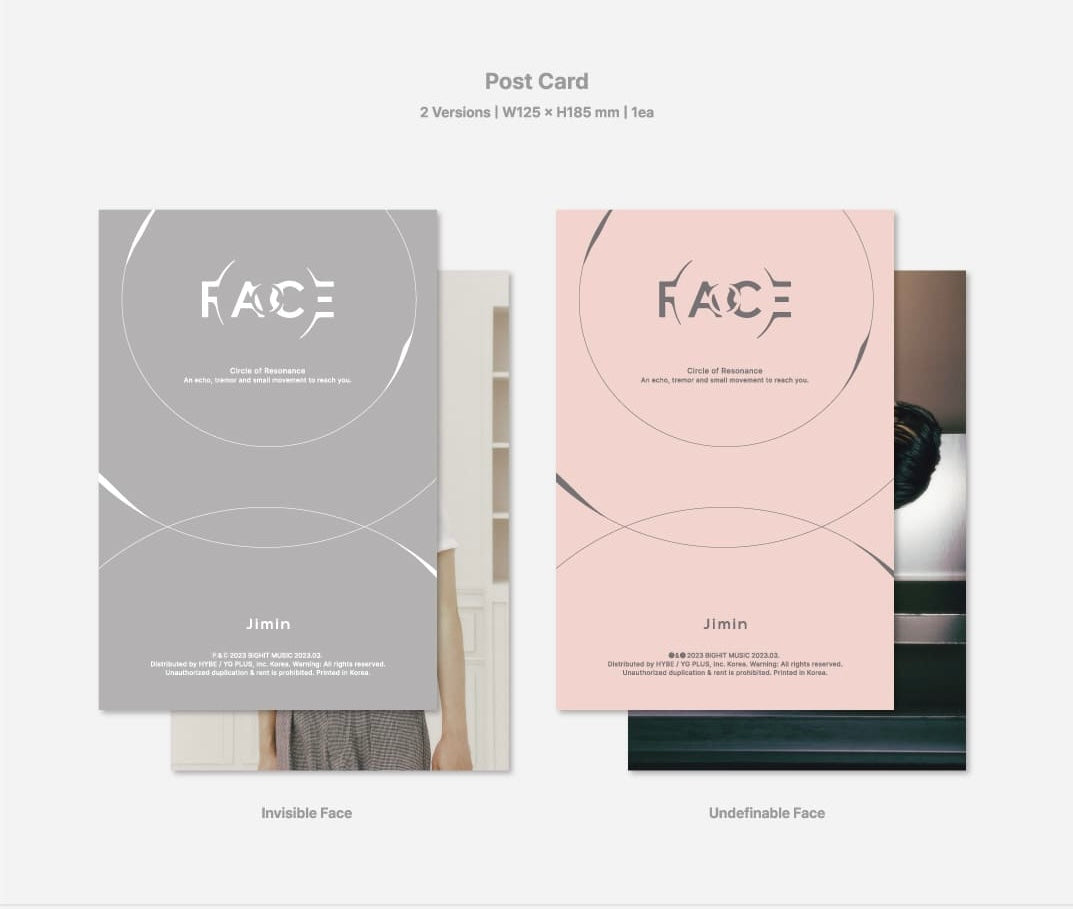 JIMIN 1st Album [FACE] (Random Version)