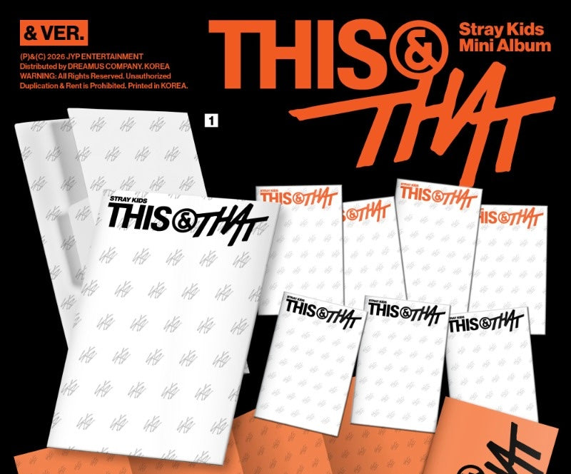 Stray Kids (MAKESTAR Gift) 10. Mini-Album [THIS & THAT] (THIS VER. / THAT VER.)