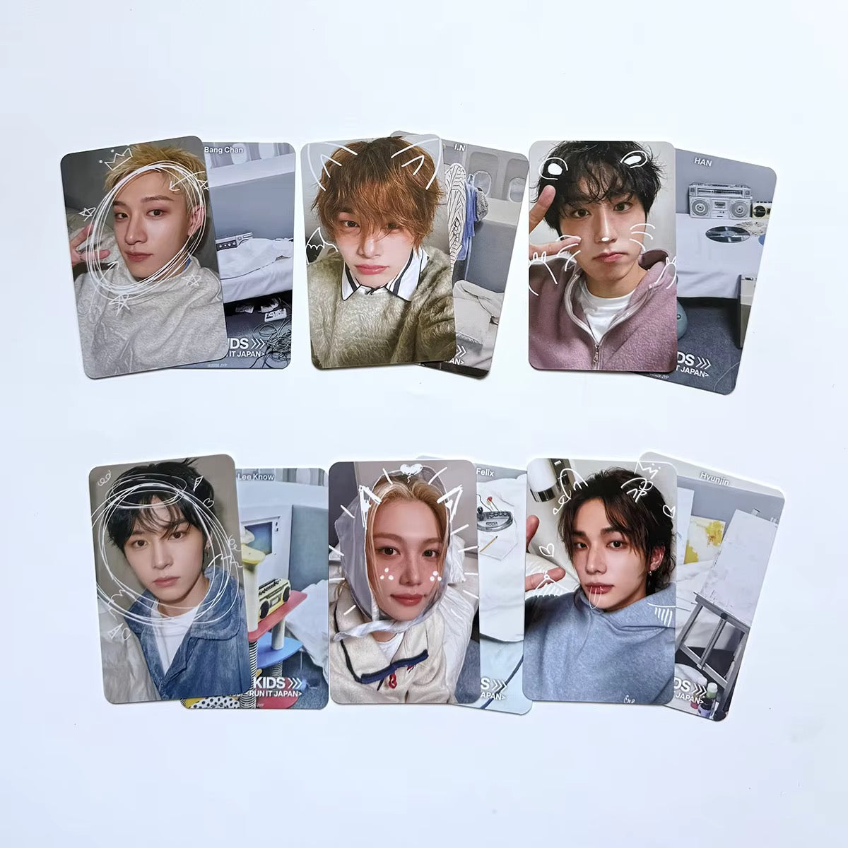 Stray Kids World Tour ‘RUN IT’ Japan 8 Photocard (Handmade)