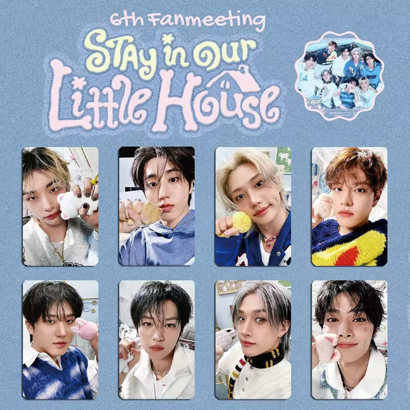 Stray Kids “Stay In Our Little House” Selfie Photocard Set – Cute K-pop Fanmeeting Cards
