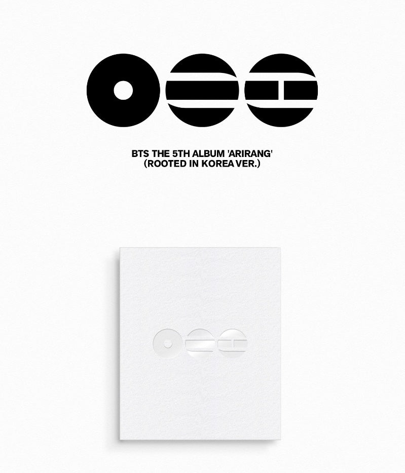 BTS 5th Full Album ARIRANG Rooted in Korea Ver. – K-Pop Album with Photobook, Poster & Photocards