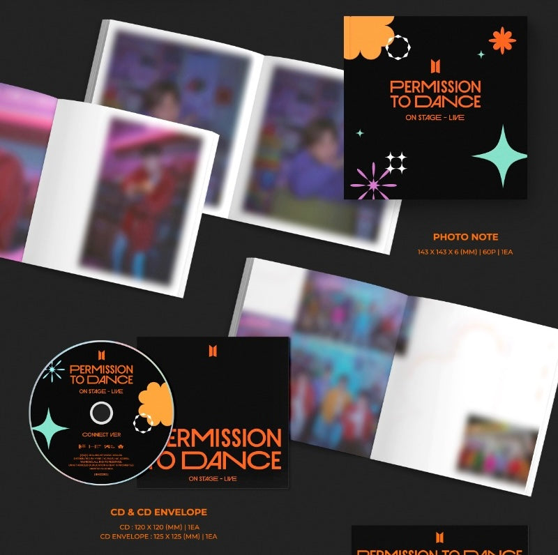 BTS – PERMISSION TO DANCE ON STAGE LIVE Album (Select Ver.)