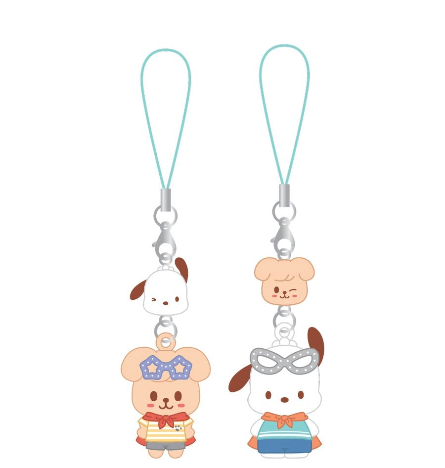 MINI FIGURE COUPLE KEYRING Stray Kids SKZOO X SANRIO CHARACTERS