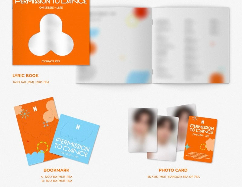 BTS – PERMISSION TO DANCE ON STAGE LIVE Album (Select Ver.)