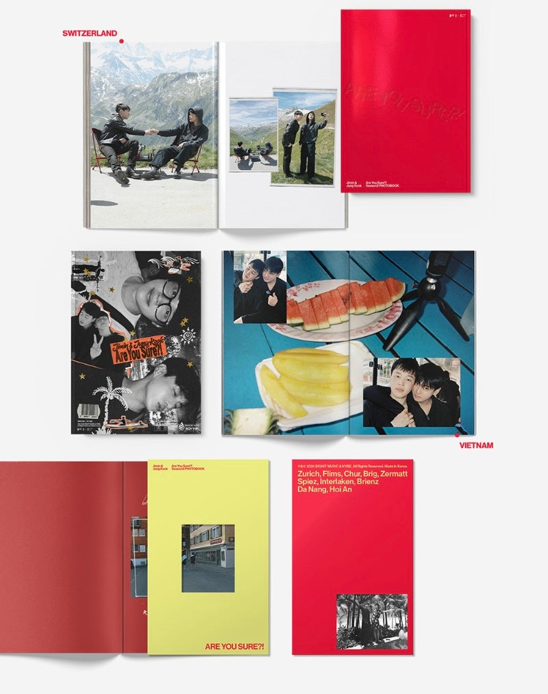 Jimin x Jung Kook – [Are You Sure?! Season 2] Photobook