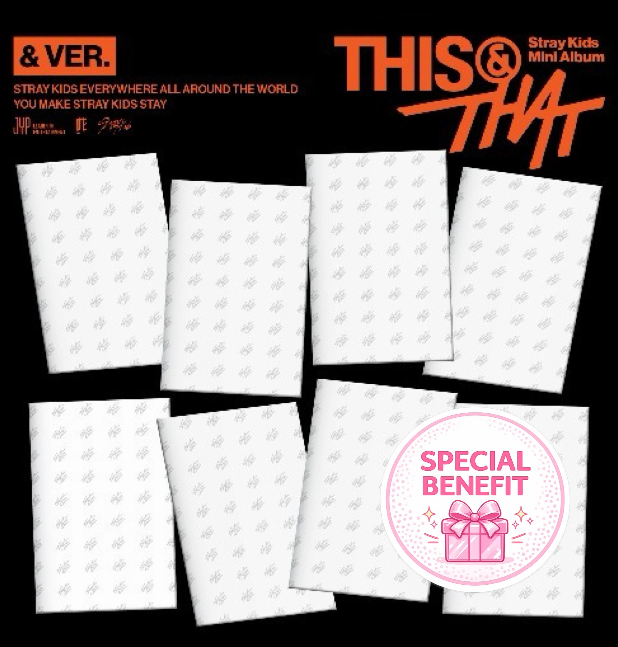 Stray Kids (MAKESTAR Gift) 10. Mini-Album [THIS & THAT] (& VER.)