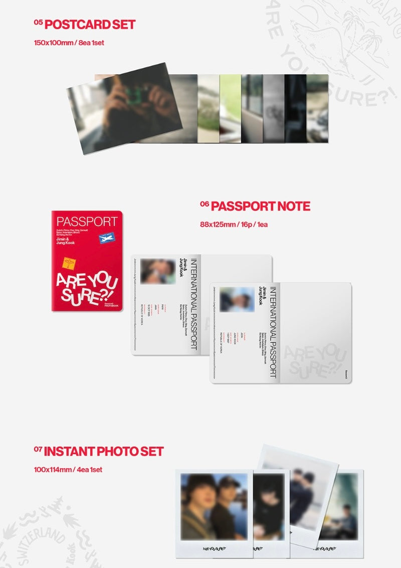 Jimin x Jung Kook – [Are You Sure?! Season 2] Photobook