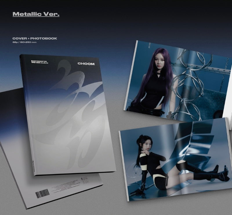 BABYMONSTER 3rd Mini Album [CHOOM] (Crimson Ver. / Metallic Ver. / Prism Ver.)
