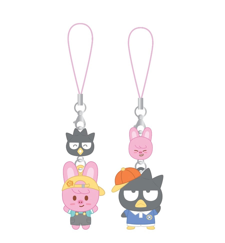 MINI FIGURE COUPLE KEYRING Stray Kids SKZOO X SANRIO CHARACTERS