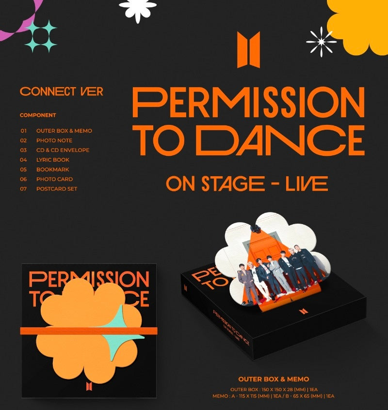 BTS – PERMISSION TO DANCE ON STAGE LIVE Album (Select Ver.)
