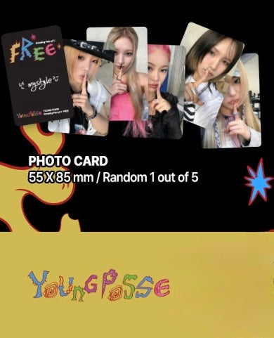 YOUNG POSSE – EP [Growing Pain pt.1 : FREE] Jewel Case Ver.