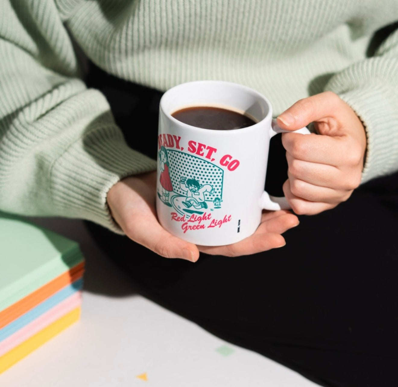 Squid Game RED LIGHT, GREEN LIGHT Mug