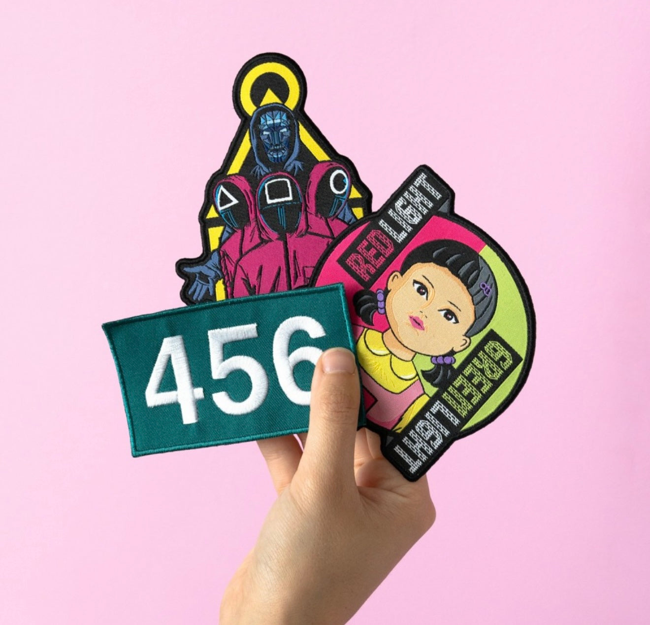 Squid Game Set of 3 PATCHES