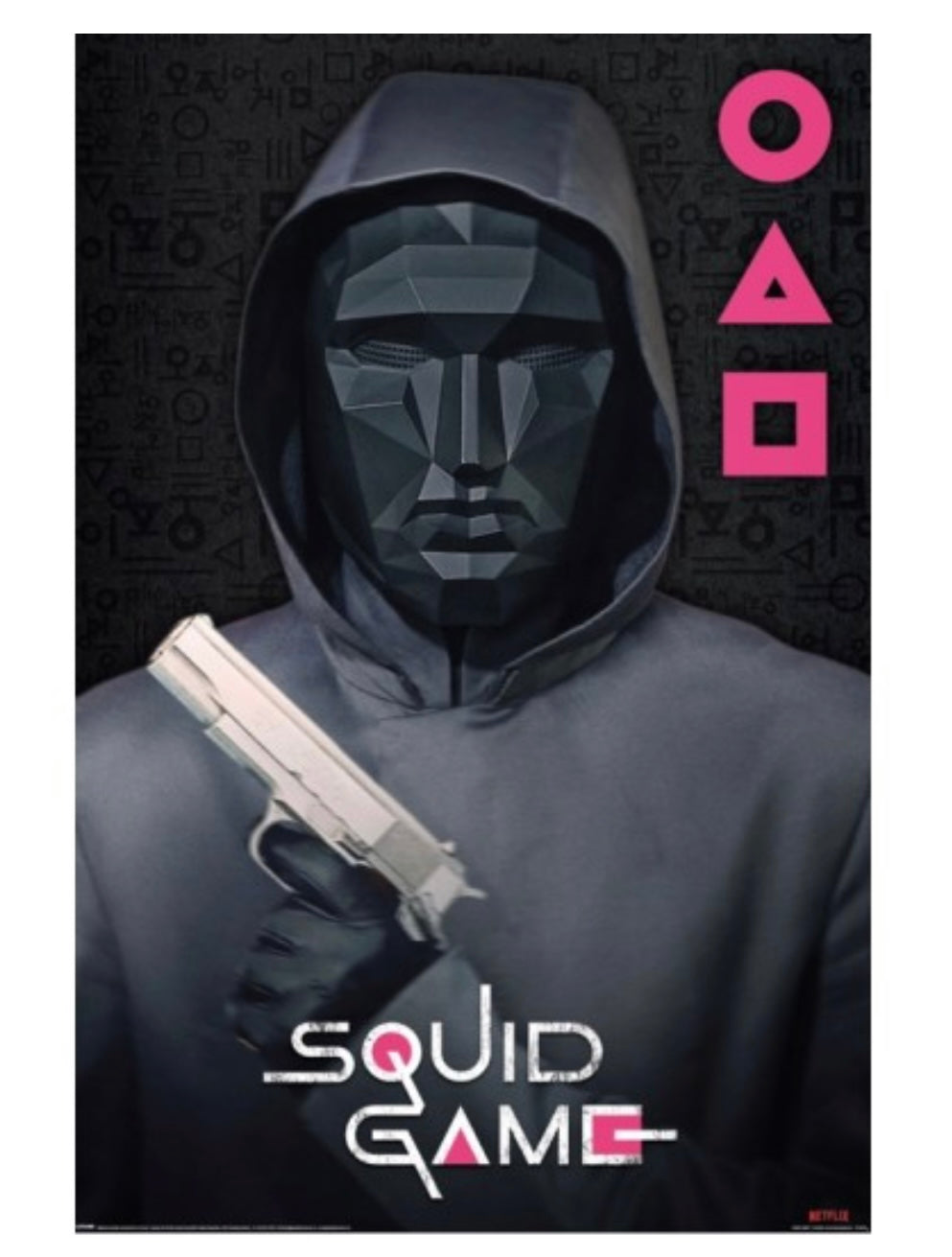 Squid Game MASK MAN Poster