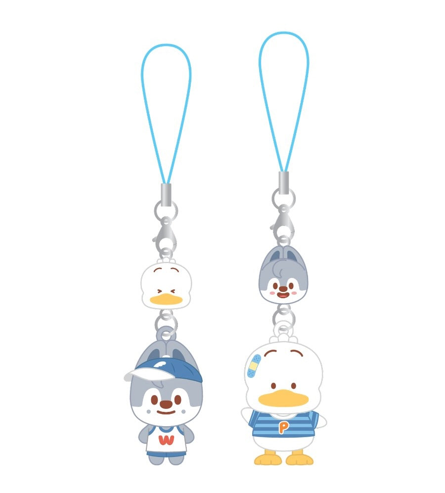 MINI FIGURE COUPLE KEYRING Stray Kids SKZOO X SANRIO CHARACTERS